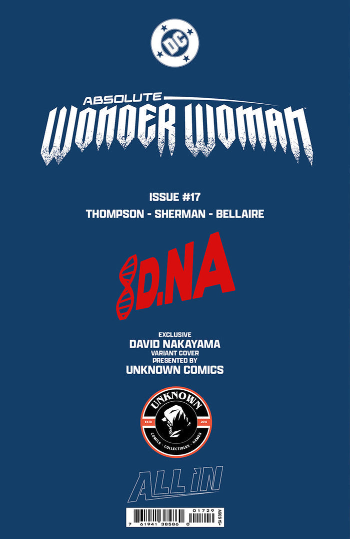 ABSOLUTE WONDER WOMAN #17 DAVID NAKAYAMA Megacon 2026 EXCLUSIVE VIRGIN VAR (02/25/2026)