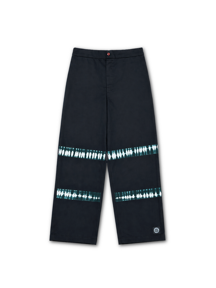 Baggy Cargo Trousers - Cargo Black / Deep Green