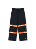 Baggy Cargo Trousers - Cargo Black / Orange