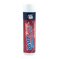 A cylindrical container of BaitFuel Bait Fuel Hardbait Stick fish attractant with a red and blue label and white cap, designed for enhancing fishing tackle performance.