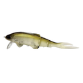 Baum Muon jointed musky fishing lure with realistic fish profile diving lip and flowing tail for freshwater fishing tackle