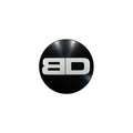 Beatdown Outdoors Replacement Graph Knob Set SKU:BD-GK-M6-1 features a black circular knob with white BD logo, designed for fishing rods and reels customization.