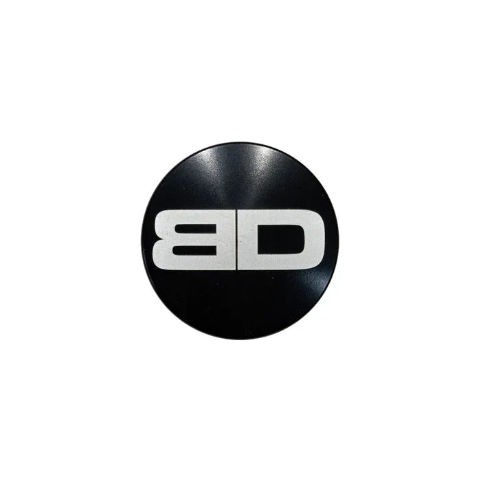 Beatdown Outdoors Replacement Graph Knob Set SKU:BD-GK-M6-1 features a black circular knob with white BD logo, designed for fishing rods and reels customization.