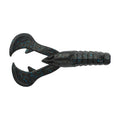 Berkley PowerBait MaxScent Crud Craw soft plastic fishing lure in dark color with blue flecks, designed to mimic a crawfish for effective fishing tackle use.
