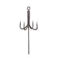 BKK Hyper Latch Quad-Urchin fishing lure component with four sharp hooks and a latch mechanism designed for secure attachment in fishing tackle.