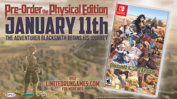 Blacksmith of the Sand Kingdom (Switch)