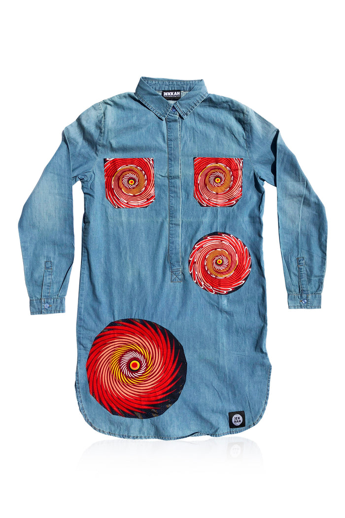 Bondali Denim Shirt Dress