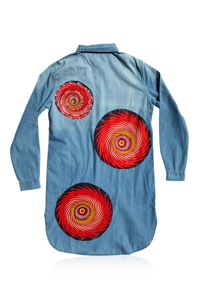 Bondali Denim Shirt Dress