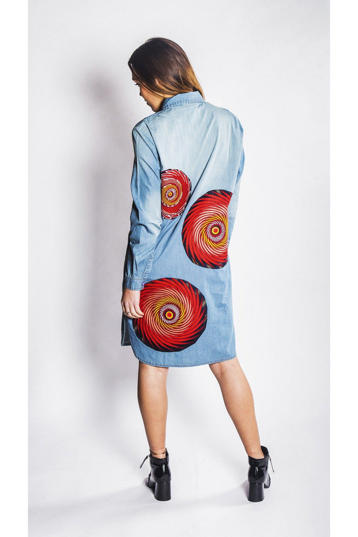 Bondali Denim Shirt Dress