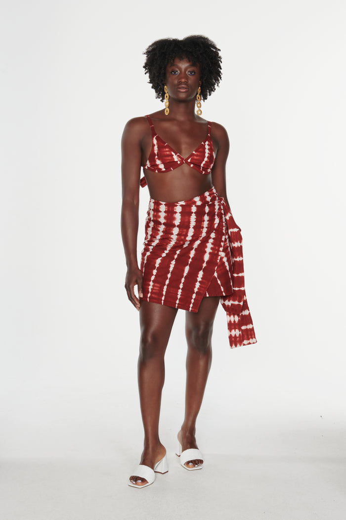 Bra Top - Deep Red