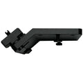 Brew City 42° Sport Track Mount - BC-42TM is a black, angled metal mounting bracket with screws designed for secure attachment to fishing gear or marine electronics.