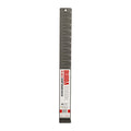 Bubba 18" Bump Board Ruler in black and white with clear inch markings, designed for accurately measuring fish length in fishing tackle and outdoor activities.