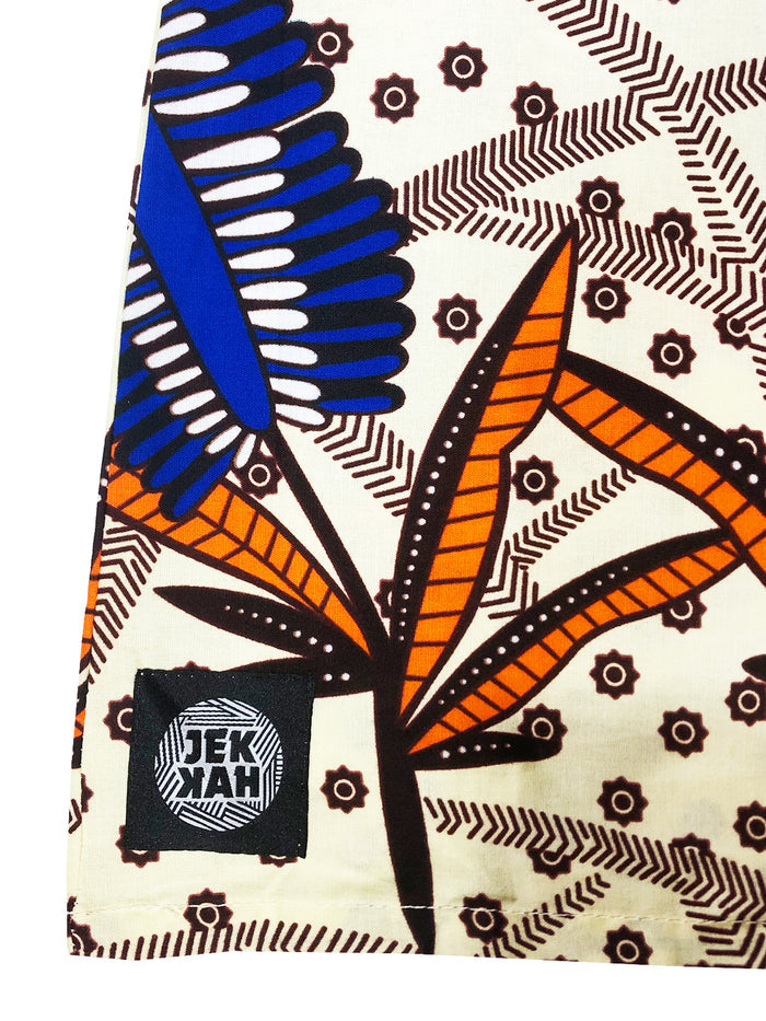 Button Neck Buba - Bijlmer Print