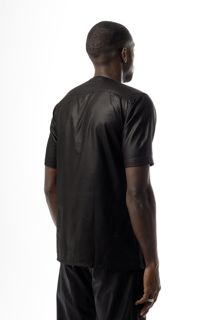 Button Neck Buba - Black