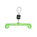 Cal Coast Fishing Money Beam in bright green with a black floating marker and white loop handle, designed as a fishing tackle accessory for water visibility and lure control.