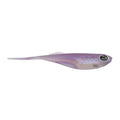 CAST Fishing Echo 2.75" soft plastic fishing lure in translucent purple with lifelike fish eye detail, designed for use with fishing rods and tackle.