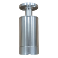 Cisco Riser SKU: RIS05, a cylindrical metal fishing rod accessory with a polished silver finish, designed for enhanced support and durability in fishing tackle setups.