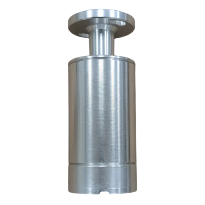 Cisco Riser SKU: RIS05, a cylindrical metal fishing rod accessory with a polished silver finish, designed for enhanced support and durability in fishing tackle setups.