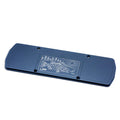Cling Mag Grab Boat Bar in black with a detailed fish and outdoor scenery engraving, designed for secure mounting and organization on fishing boats.