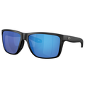 Costa Del Mar - Broadbill II XL sunglasses with black frame and blue polarized lenses designed for fishing and outdoor activities providing glare reduction and clear vision.