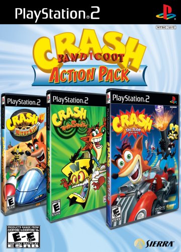 Crash Bandicoot Action Pack - PS2