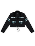 Cropped Cargo Jacket - Deep Green