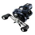 Daiwa Lexa 150 LC high-performance fishing reel with ergonomic dual handles, digital display, and durable metal body designed for precision and smooth operation in fishing tackle.