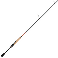 Daiwa Power Scope - Spinning (FFS Rod) featuring a sleek black design with a comfortable cork handle and precision guides, ideal for fishing rods and reels enthusiasts.