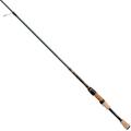 Daiwa Presso Air Ultralight Series - Spinning rod featuring a lightweight graphite blank with a cork handle and black reel seat, designed for precise ultralight fishing.