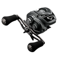 Daiwa Tatula Elite P/F 100 (NEW 2026) black and metallic low-profile baitcasting fishing reel with ergonomic dual handles and precision drag system designed for smooth casting and retrieval.