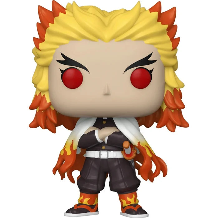 Demon Slayer: Kimetsu no Yaiba Kyojuro Rengoku Funko Pop! Vinyl Figure #1308