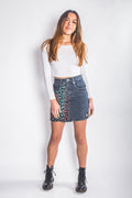 African Print Skirt Womens JEKKAH