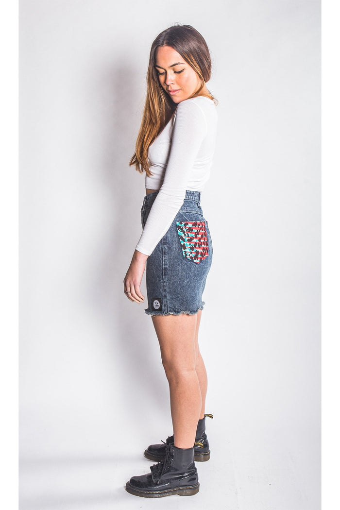 African Print Skirt Womens JEKKAH