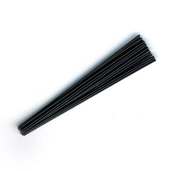 Do-it Molds FG-30 Fiberguard - (100 Pack) showing a bundle of thin black protective tubes used for fishing rods and tackle to prevent line wear and damage.