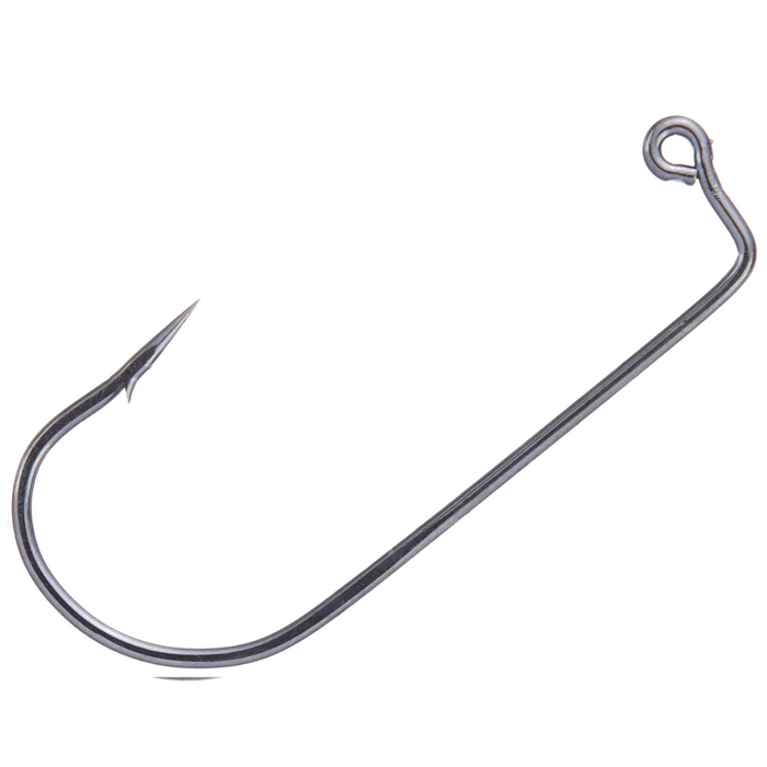 Do-it Molds Victory 10575 90 Degree Aberdeen Jig Fishing Hooks (100) showing a single sharp, curved fishing hook with an angled eye, designed for fishing tackle and skilled anglers.
