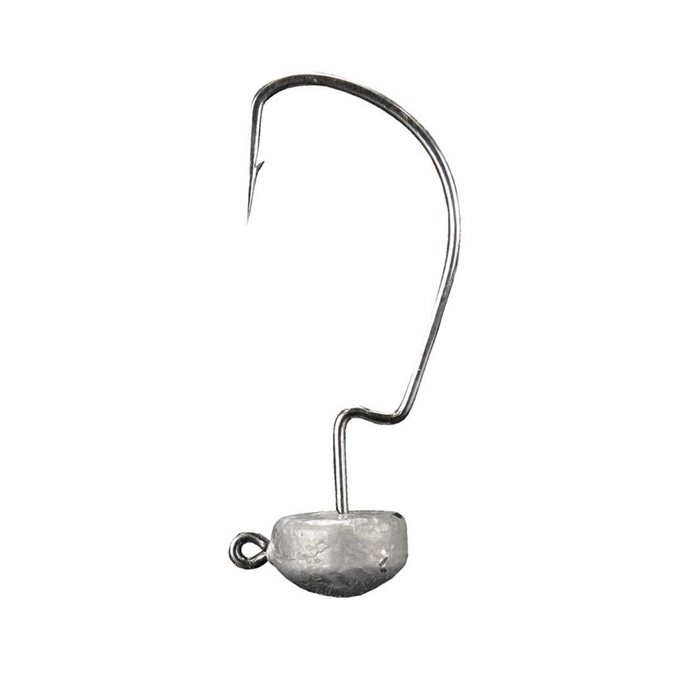 Do-it Molds Weedless Midwest Finesse Jig Mold featuring a single sharp hook with a weighted head designed for effective fishing tackle use.