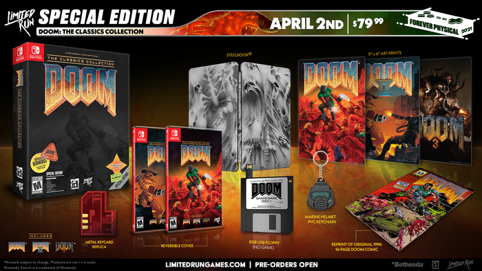 DOOM: The Classics Collection Special Edition Limited Run #102 - Switch
