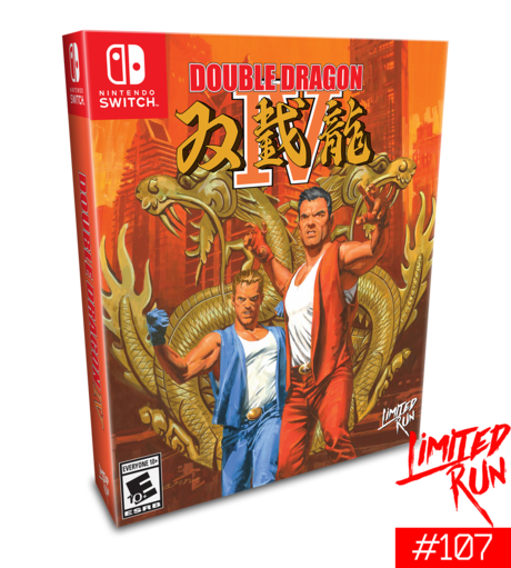 Double Dragon IV Classic Edition Limited Run #107 - Switch