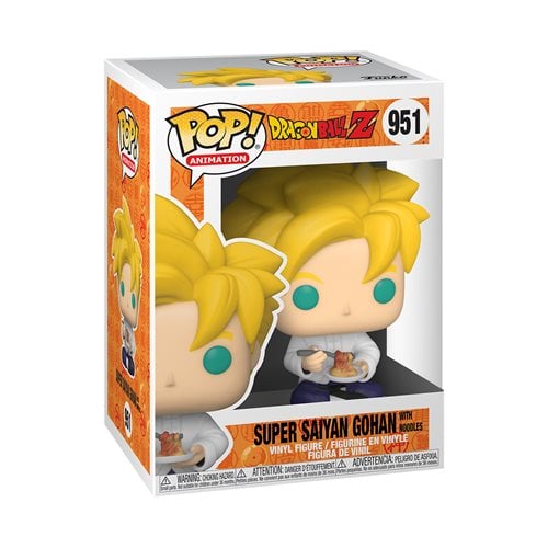 Dragon Ball Z Super Saiyan Gohan with Noodles Funko Pop! Vinyl Figure #951