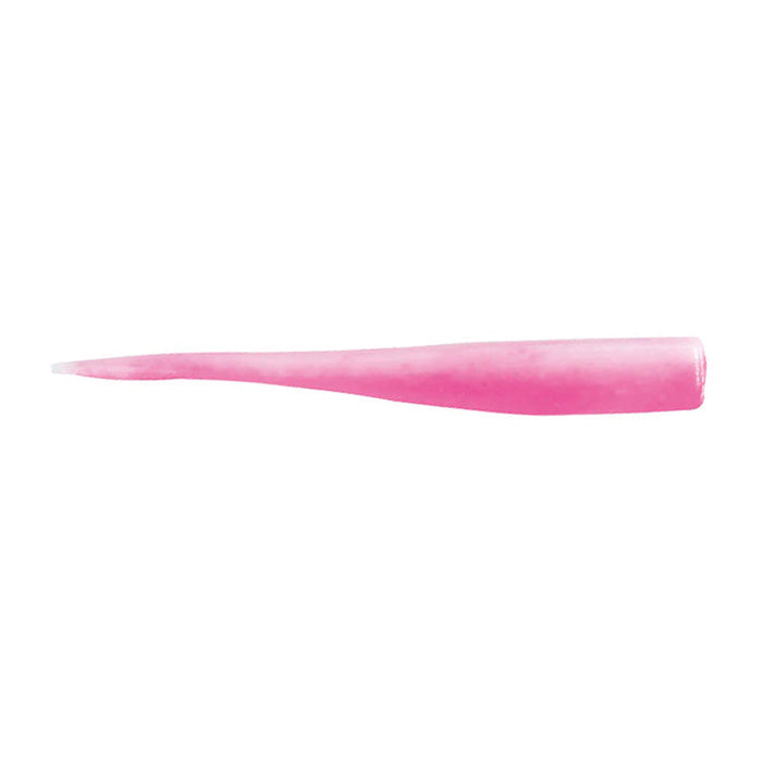 Duo Realis Bayruf BR Fish soft plastic fishing lure in translucent pink, designed for use with fishing tackle to attract fish.