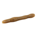 Duo Realis Wriggle Stick 4" soft plastic fishing lure in brown with blue flecks, designed for lifelike movement in fishing tackle.