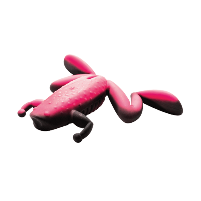 Engine Bousougaeru Muscle fishing lure in bright pink and black, designed with textured body and flexible appendages for lifelike movement in musky fishing tackle.