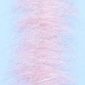 Enrico Puglisi Shrimp Dub Brush 2 Pack showing detailed translucent pink synthetic fibers designed for creating lifelike fishing lures in fishing tackle.