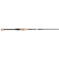 Falcon Rods Expert Spinning Rods with a sleek black design and light wood handle, ideal for fishing tackle and spinning applications in freshwater environments.