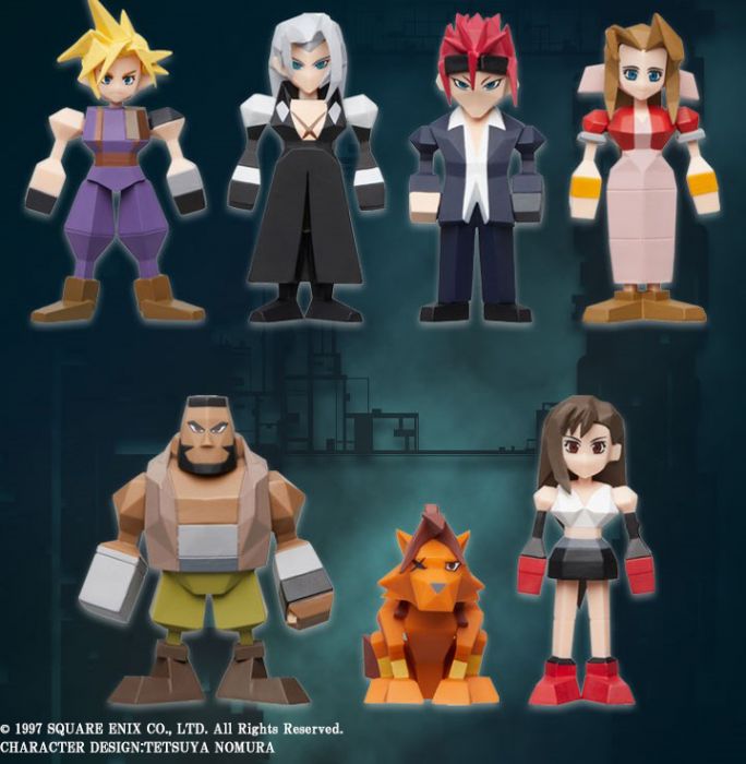 Final Fantasy VII Polygon Figure (Blind Box)