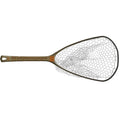 Fishpond Canyon Net 2.0 with a durable, oval-shaped frame and clear, rubberized mesh netting designed for gentle catch and release during fishing activities.