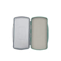 Fishpond Tacky Fly Boxes Dynamic Foam with a hinged clear lid and light gray foam insert designed to securely hold fishing flies and tackle.