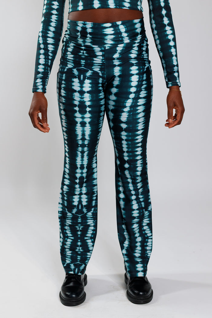 Flared Legging - Deep Green