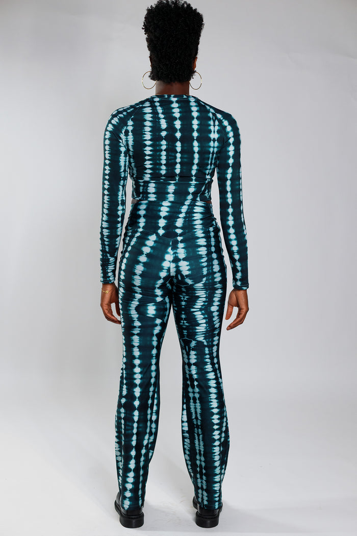 Flared Legging - Deep Green