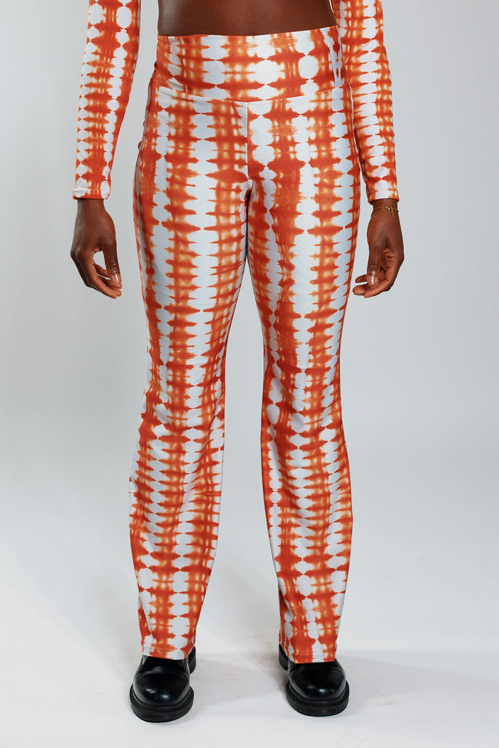 Flared Legging - Orange